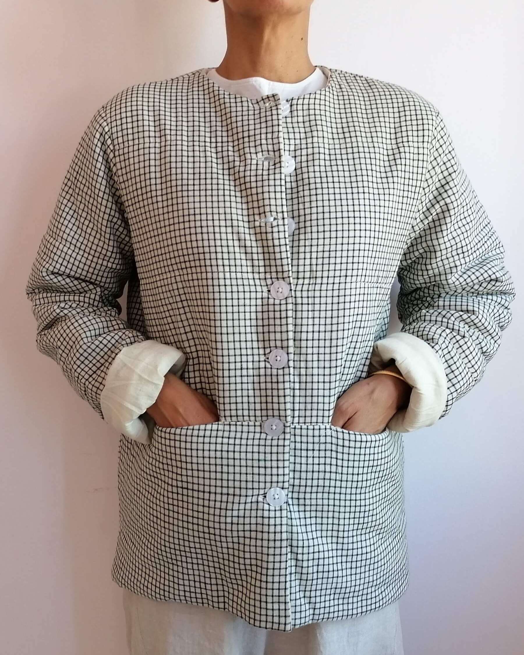 button jacket japani