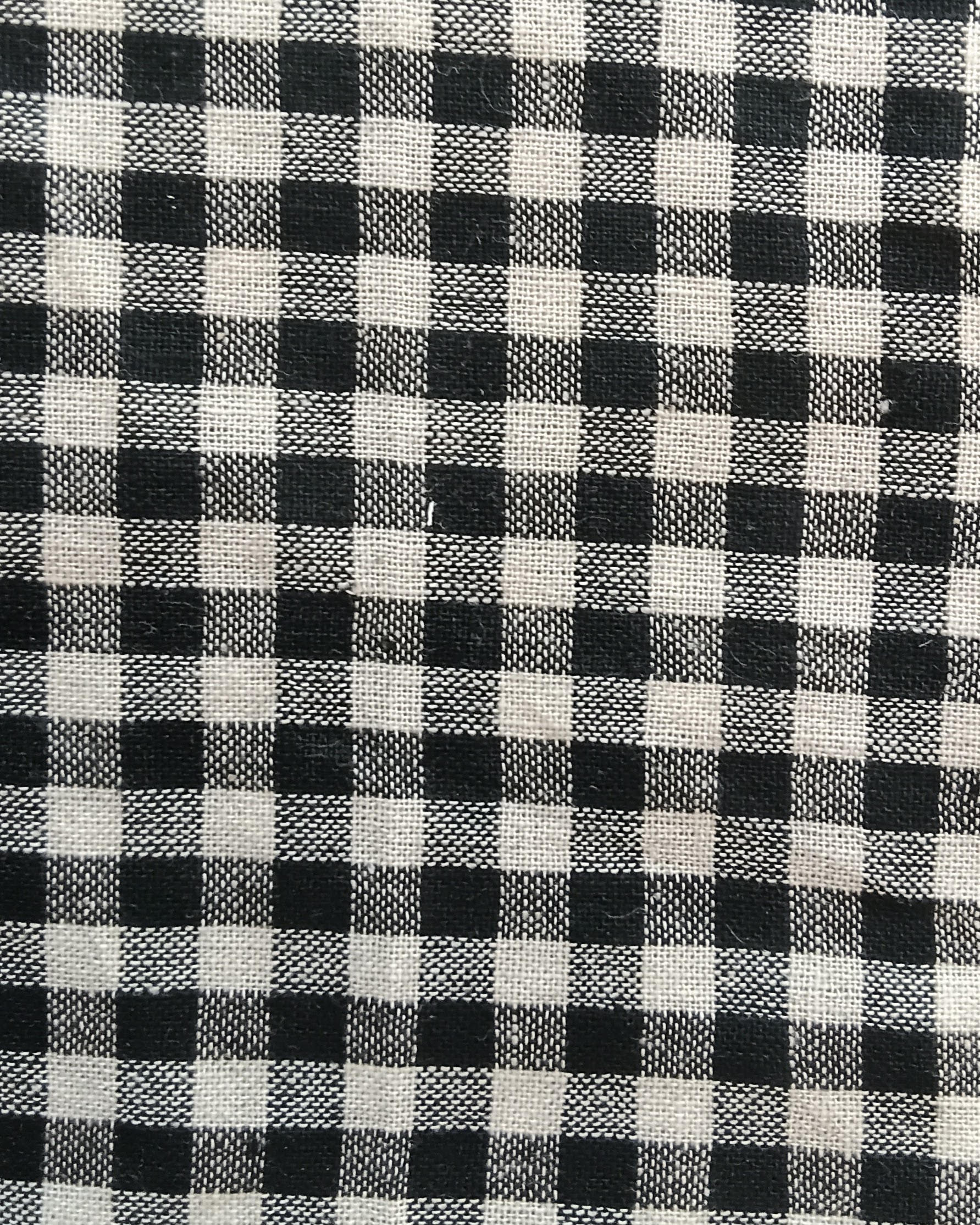 gingham check trouser lounge pants handwoven
